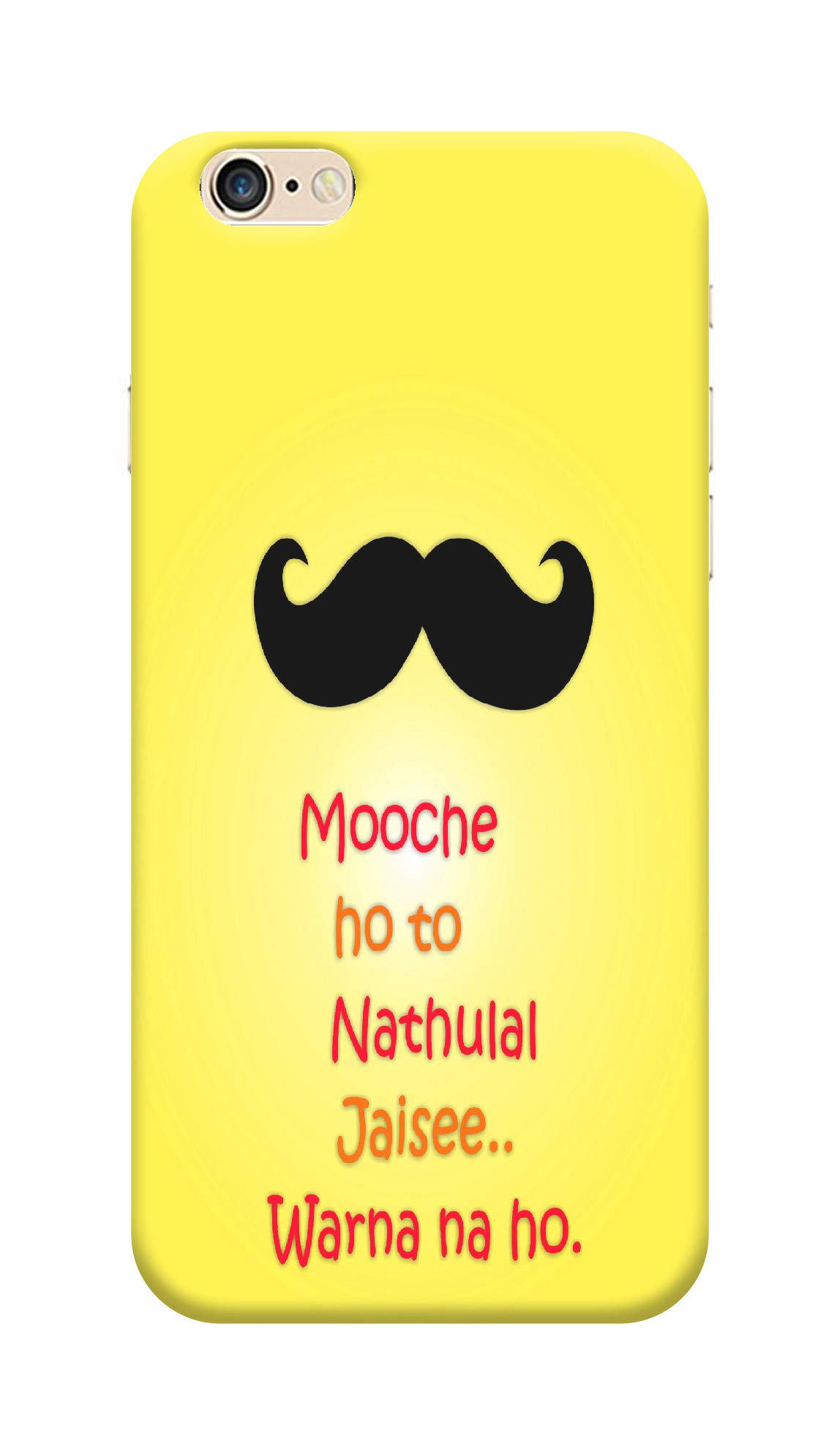 Gochitra Nathulal Mooche Design iPhone 6 Plus 3D Mobile Back Cover Suitable for Youngsters