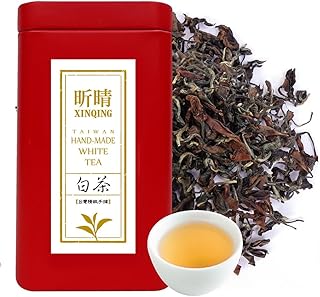Xin Qing White Oolong Tea Oriental Beauty Tea Taiwan High Mountain Tea Taiwan Gaoshan Ulong Tea Taiwan Oolong Tea Loose Leaf Oolong Tea White Tea 75g