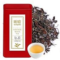 Vista 1 de Xin Qing White Oolong Tea - Té de hojas sueltas de alta montaña de belleza oriental 2.65 oz