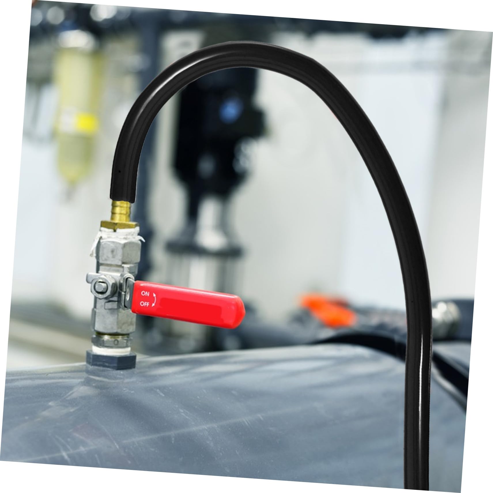 Pneumatikschlauch aus Tpu für Kompressor, Flexibel, Schwarz