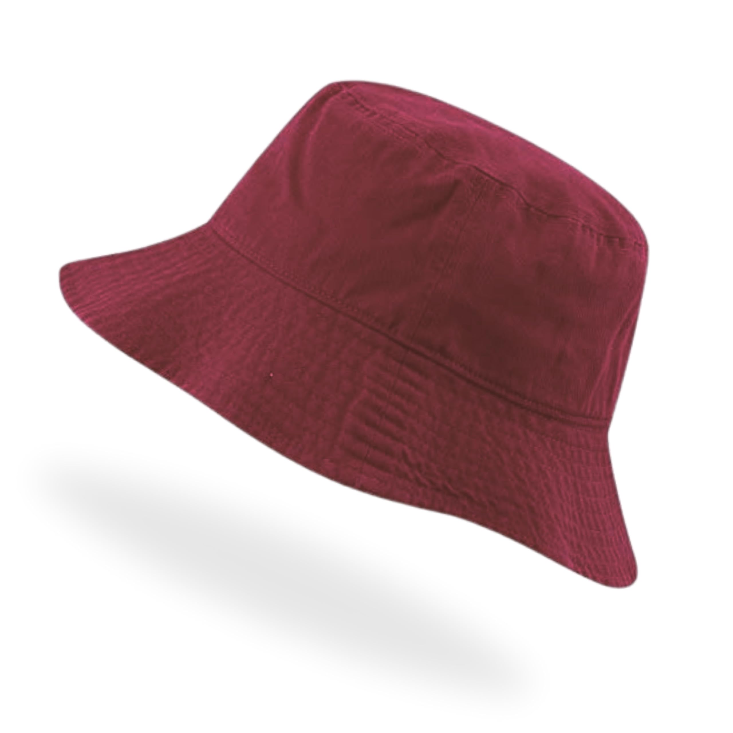 DEDICATEDBucket Hat – Unisex Cotton Packable Sun Hat for Men & Women – Lightweight Summer Beach Cap – Trendy Outdoor Fisherman Cap for Travel, Hiking, Camping & Casual Wear Maroon