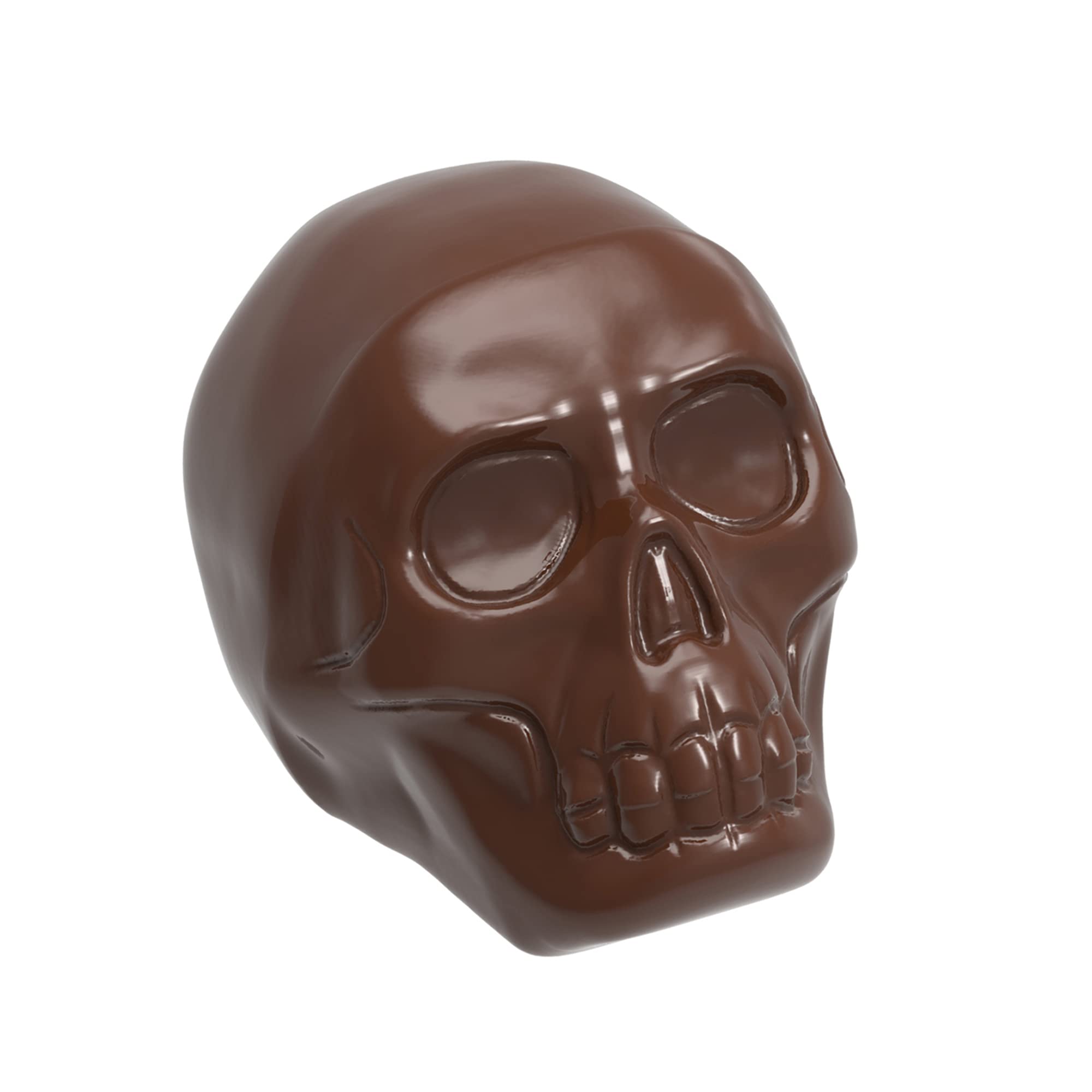 CW1666 - Chocolate World - Chocolate Skull Polycarbonate Mould