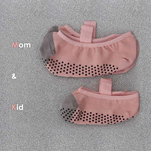 Non Skid Grip Cotton Socks for Kids, Perfect for Daily wear, Yoga, Dance, Barre, Ballet2