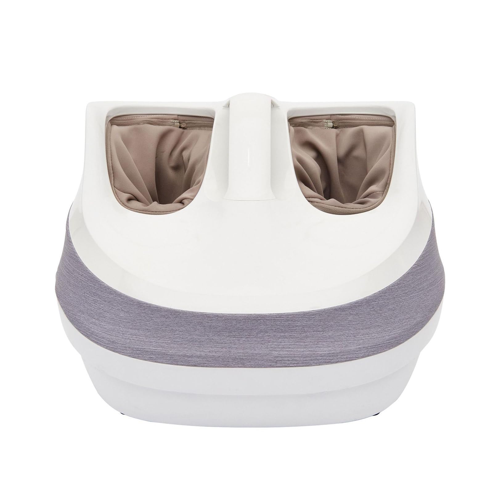 RIDAEX Máquina para Terapia de pies, masajeador de pies, masajeador automático para el hogar, compresa Caliente, Bolsa de Aire para Todo el Cuerpo, Rodillo, Instrumento para Terapia de pies,White