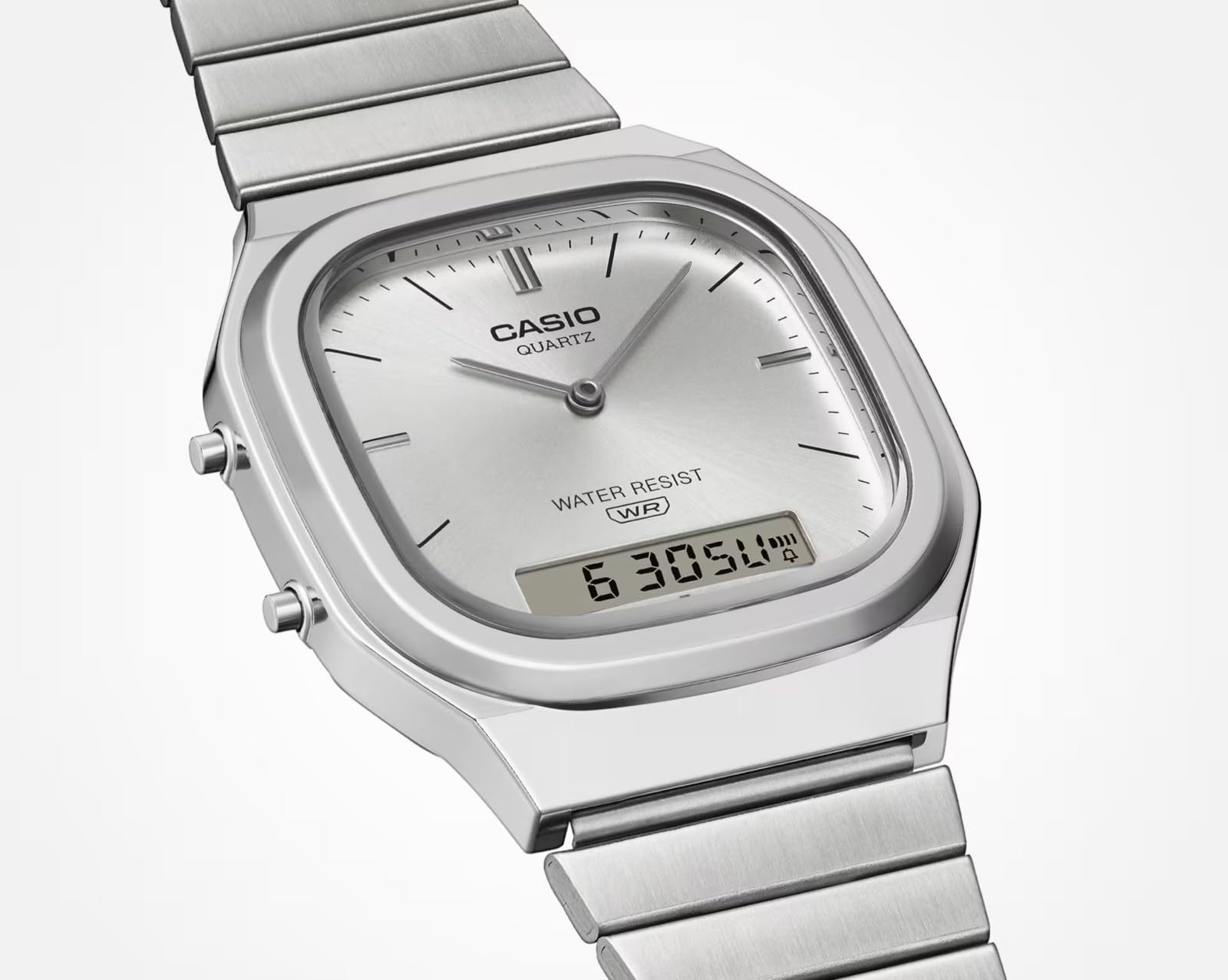 Casio Orologio da polso analogico digitale al quarzo, unisex, collezione Casio Vintage