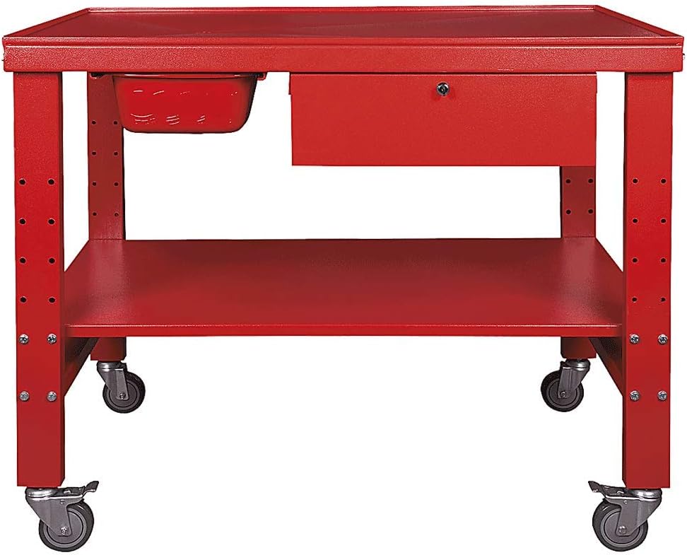 AFF Heavy Duty Tear Down Table with Shelf, 1,000 lbs Capacity, 47"L x 31.5"W x 39.75"H, 994