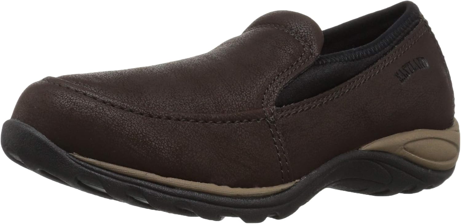 Eastland Women's Sylvia Loafer Flat, Brown, 6 M US