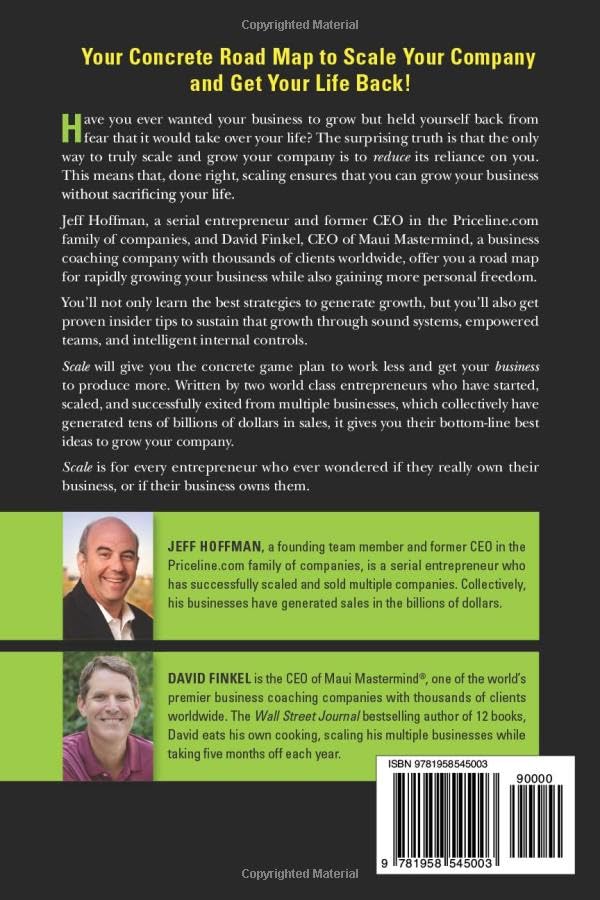 Scale: Seven Proven Principles to Grow Your Business and Get Your Life Back - Image 2