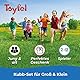 Toyfel Kubb Outdoor Spiel XXL - Original Wikinger Spiel - Schweden Schach - Holz Schwedenschach mit Stoffbeutel Wurfspiel aus FSC® Kieferholz für Kinder und Erwachsene