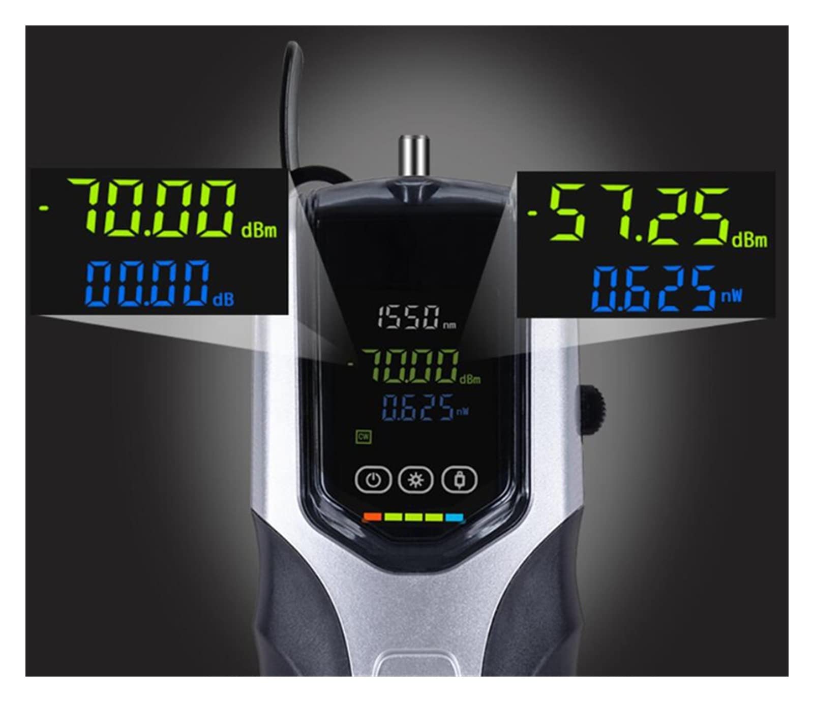 Glasfaser Werkzeugsatz Komplettset Mit DXP-20B Leistungsmesser | Optikmontage & Terminierung Professionell