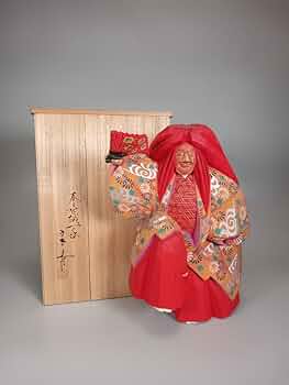 一刀彫 猩々 奈良一刀彫 奈良人形 橋本良寿 7寸彩色 共箱 慶事 置物 Amazon.co.jp: 春日有職 奈良一刀彫 橋本良寿作 彩色一刀彫
