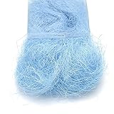 Sisalgras in Box 30gr. diverse Farben, Sisalwolle, Flachshaar ***