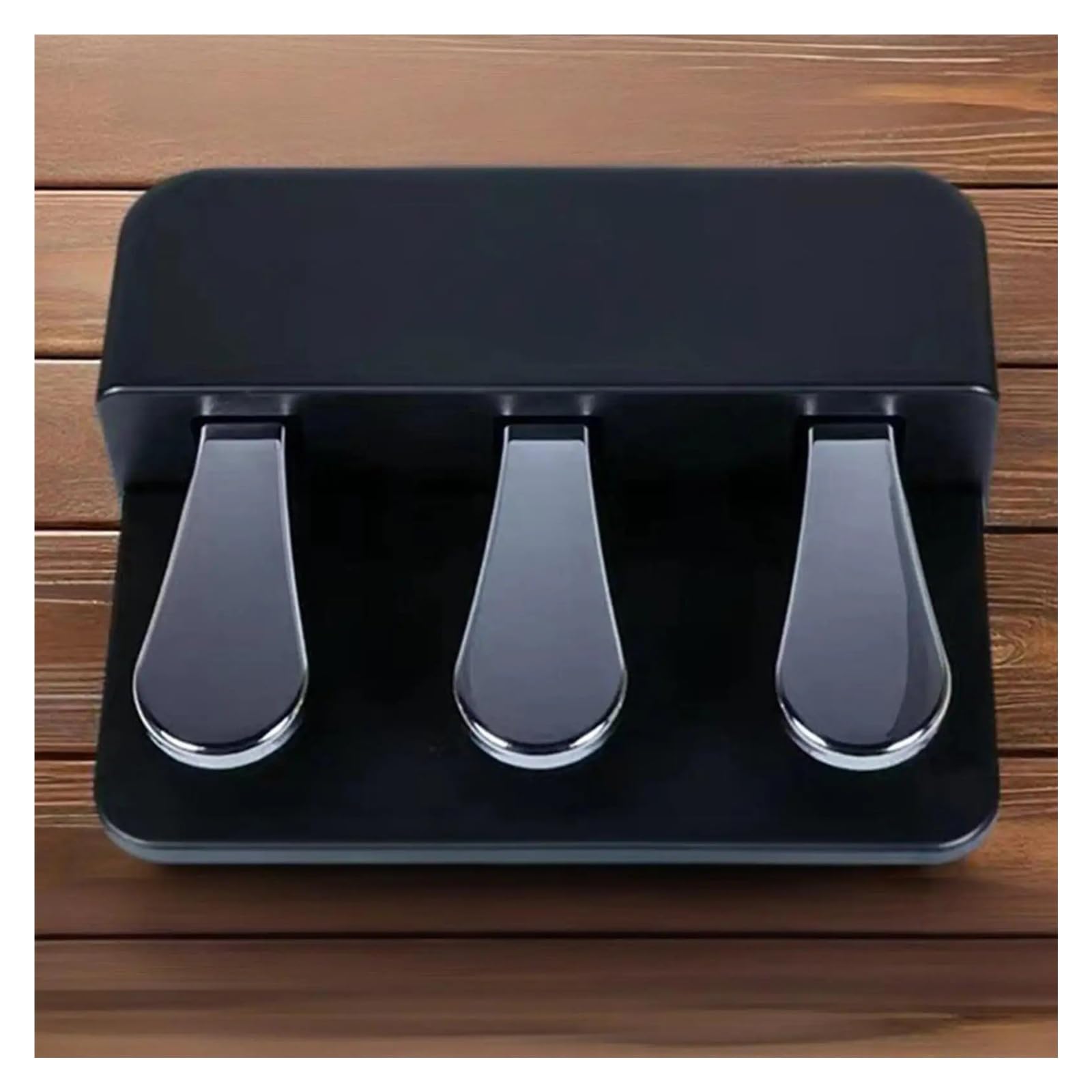 3 Pedaleinheit Soft Sostenuto Sustain Portable High Part Direkter Ersatz for E-Pianos Keyboards