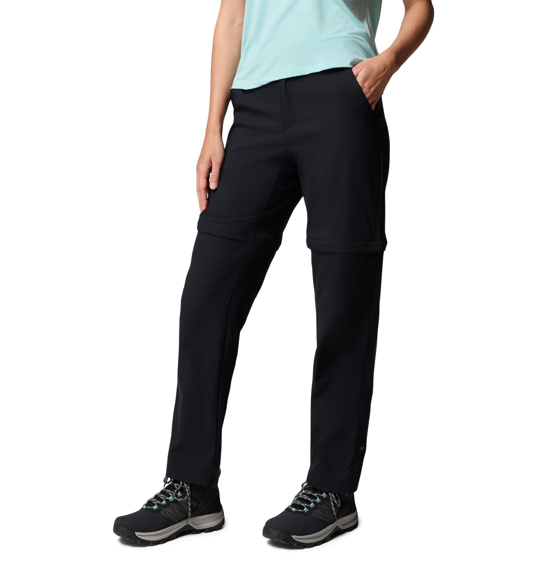 Columbia Leslie Falls Convertible Pant, Pantalon Convertible en Short De Randonnée pour Femme