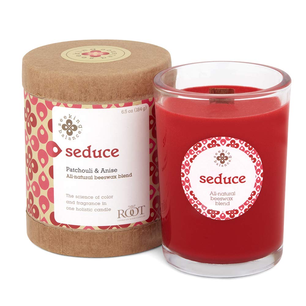 Root Candles, Seduce Seeking Balance Patchouli Anse 6.5 Ounce