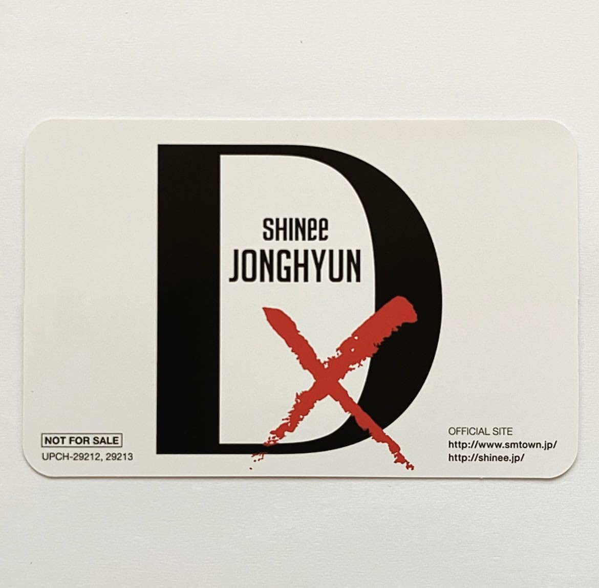 Amazon.co.jp: SHINee ジョンヒョン D×D×D 初回限定盤特典