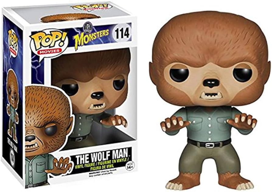 ファンコ ポップ ユニバーサルモンスター 114 ウルフマン フロッキー Amazon.com: Funko Pop! Universal Monsters - Wolfman : Toys & Games