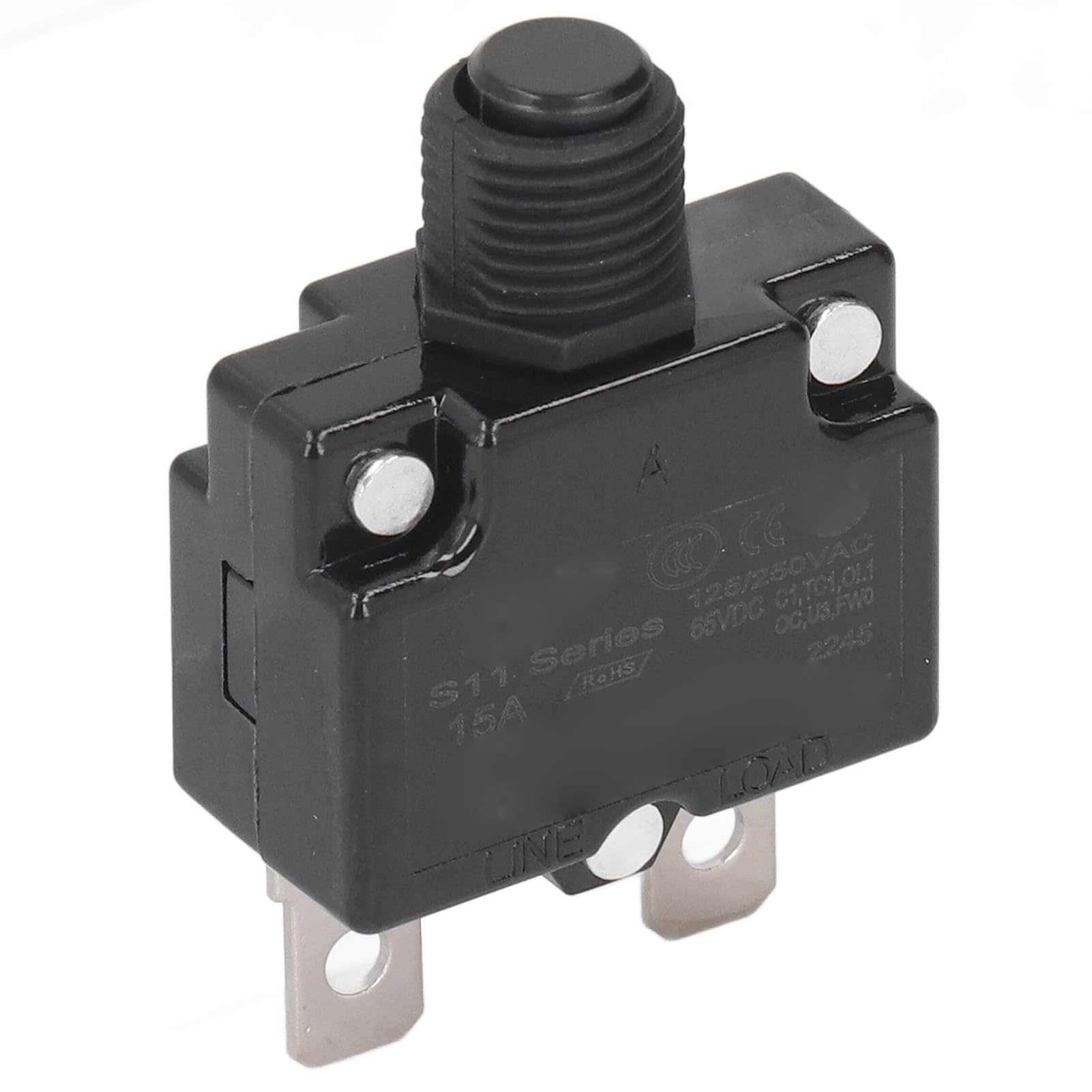 Fusibile Relè Di Ripristino Automatico 15A - 10 Pezzi, Per Pompe, Generatori E Compressori, Impermeabile - Foto 3