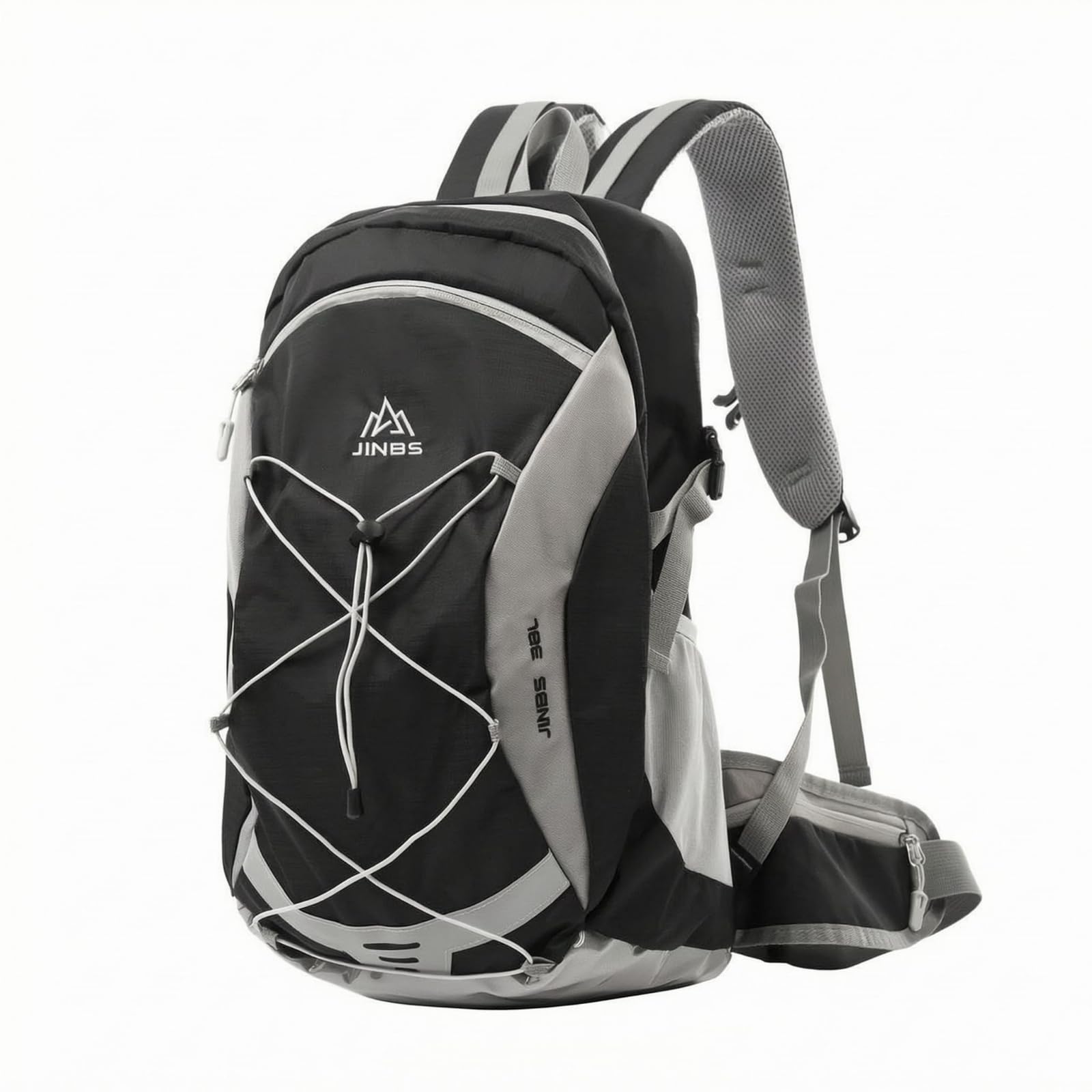 Lightweight Hiking Backpack Water-Repellent Cycling Backpack Padded Shoulder Straps Rucksack Computer Sleeve, Black | Sporting Goods | Outdoor Sports | Camping & Hiking-picture-46