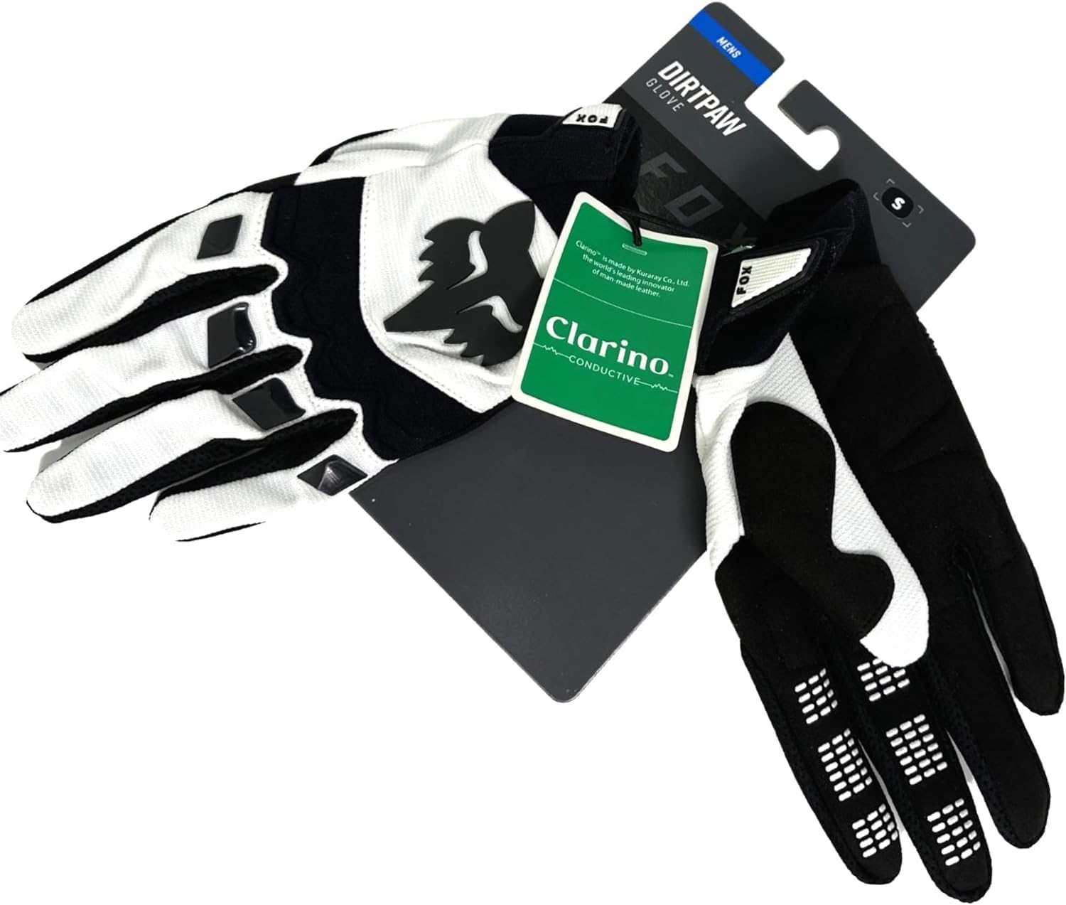 Fox Dirtpaw Glove Fahrrad MTB I Ebike I Racing I Dirt I BMX I MX Moto Cross I Langfinger I Knöchelschutz I gepolstert I Handschuhe