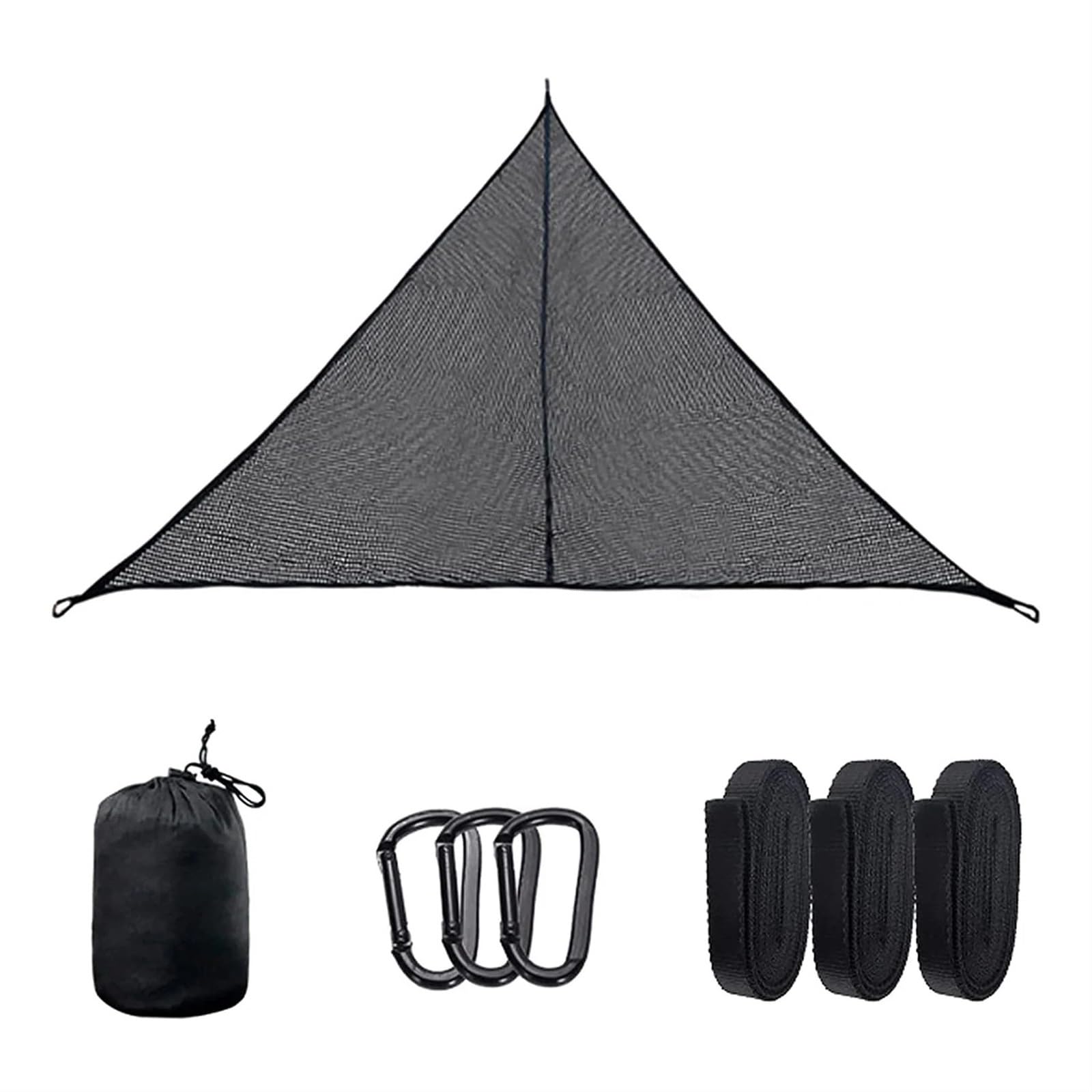 Hamaca de ocio, hamacas triangulares para exteriores, jardín, para dormir, colgar turísticas, hamacas portátiles para suministros de equipo de camping