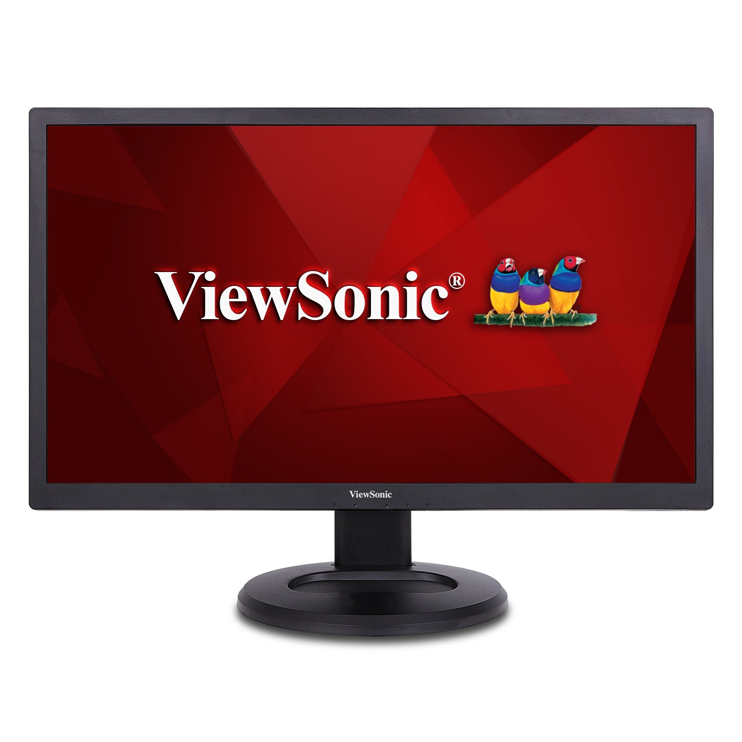 ViewSonic VG2860MHL-4K 28-inch Ultra HD CAD/CAM Monitor (3840x2160 96% sRGB PIP/PBP DisplayPort HDMI MHL DVI Speakers) - Black