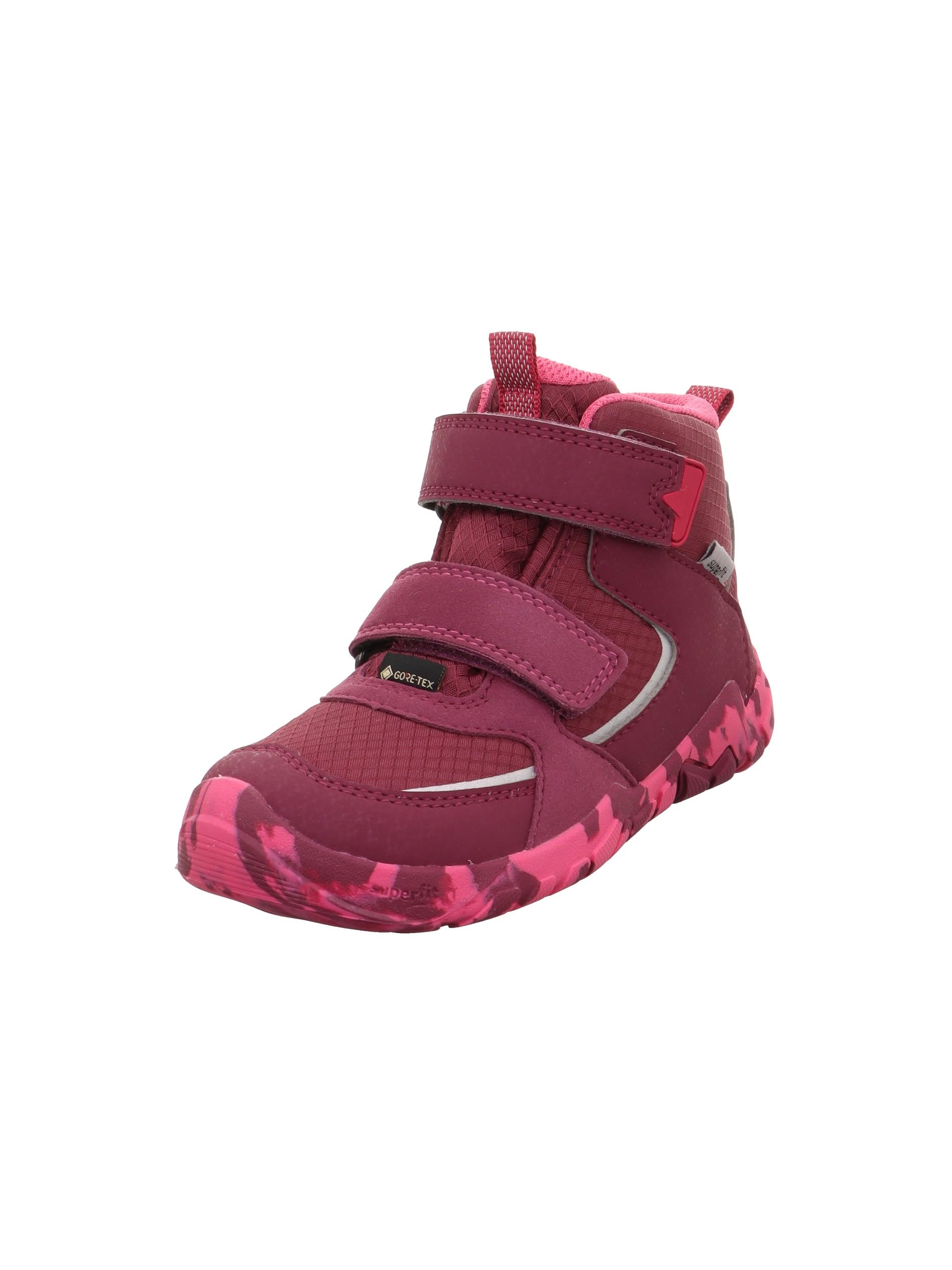 Superfit Girl's Trace Leicht gefütterte Gore-Tex Sneaker, Rot/Pink 5000