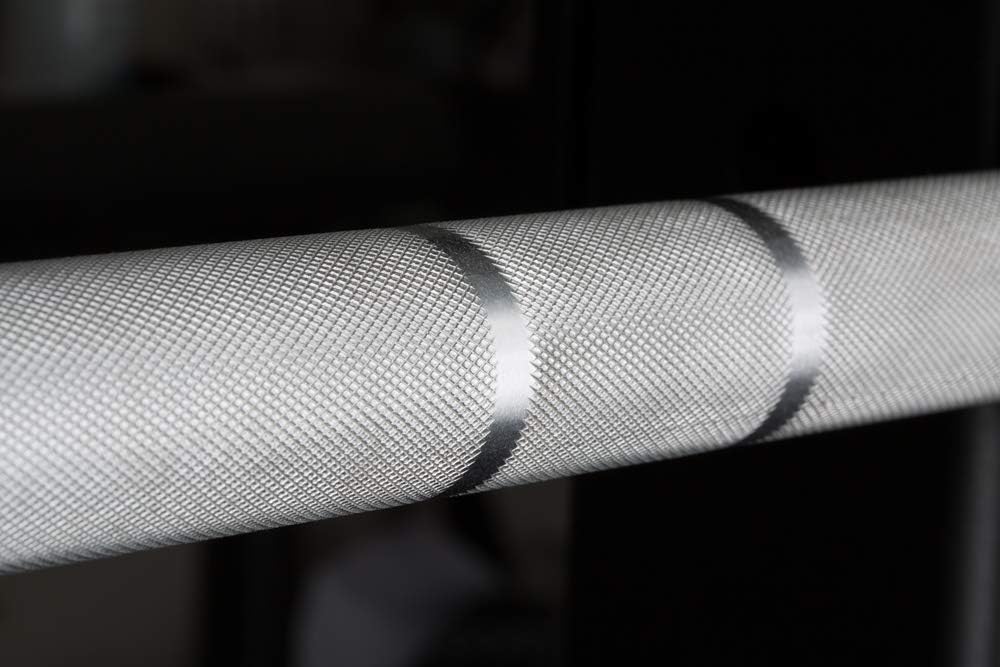 Olympic Weight Bar | CFF Keystone 15 kg Olympic Needle Bearing Bar | 205,000 psi tensile, 8 bearing | Men's 15kg Olympic Weightlifting Bar | 1500 lb Weight Capacity