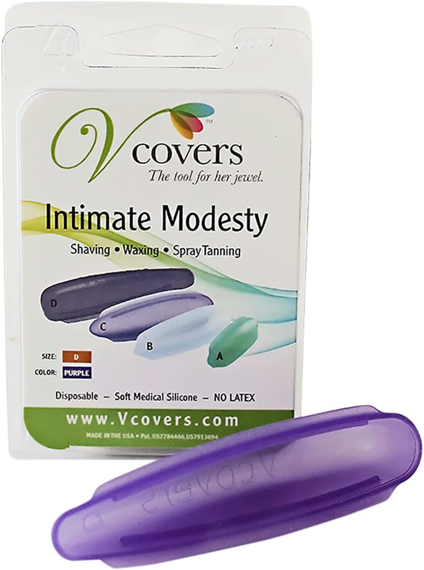 Vcovers Single Size D, bikini hair removal and tanning tool