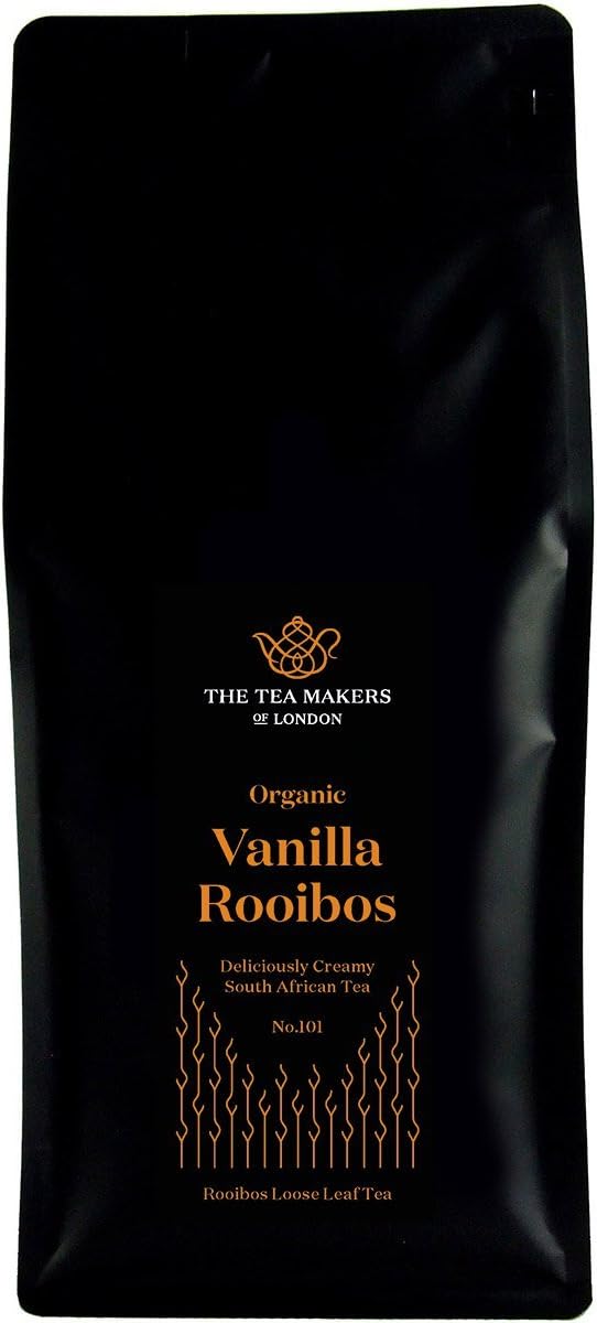 The Tea Makers of London Vanilla Organic Rooibos 250g Pack