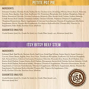 Merrick Lil’ Plates Grain Free Dinner Duos Tender Pure Moist Small Canine Meals Selection Pack, Beef and Hen - (Pack of 1) 2.6 lb. Tubs Merrick Lil’ Plates Grain Free Dinner Duos Tender Pure Moist Small Canine Meals Selection Pack, Beef and Hen – (Pack of 1) 2.6 lb. Tubs