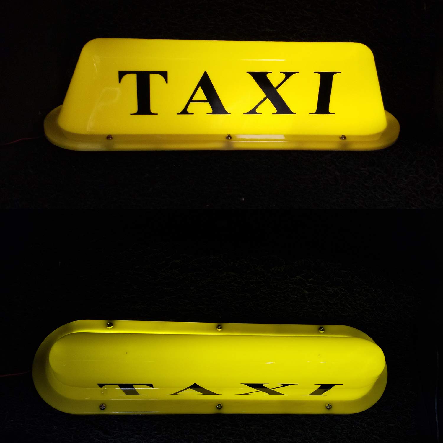 Amazon.com: keehui Yellow Shell withTaxi Sign and Magnetic Base