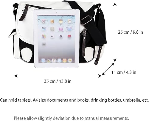 Miniatura 5 de WANHONGYUE Death Note Anime Messenger Bags Casual Crossbody Bag Bolso de lona Bolsa de hombro Bolsa de tableta