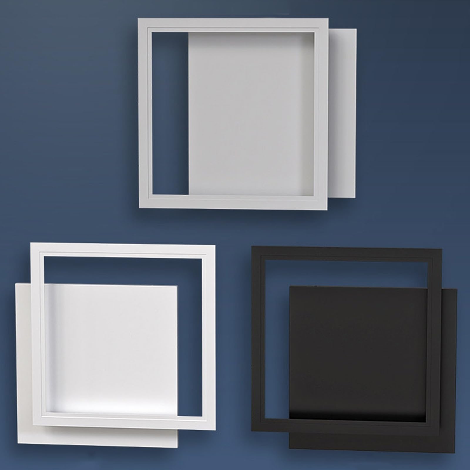 Access Panel for Drywall Electrical Panel Cover 20x20 24x36 30x48 60x80 85x85 Wall Hole Cover Access Doors Reinforced Recessed Accessdoor Easy Install for Plumbing Electrical(Black,35x45cm/14"x18")