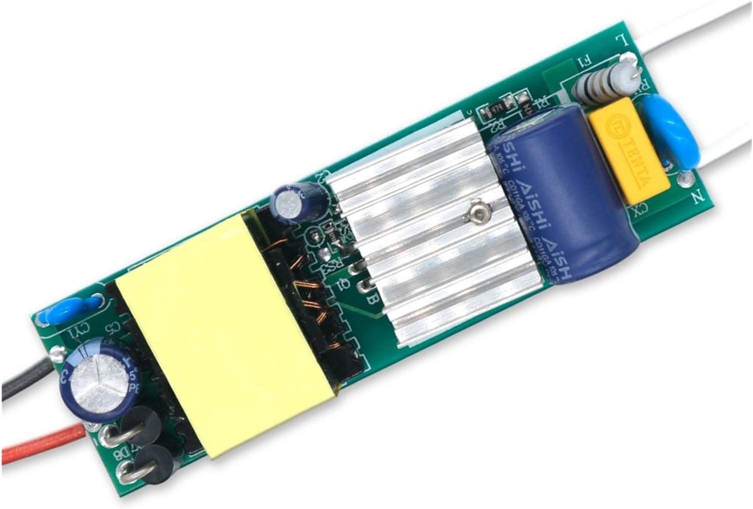 for LED Driver No Flicker 40W 50W DC24-46V Power Supply Constant Current Control Lighting Transformer Bare Board for Diode Lamp(50W 1450-1500mA)