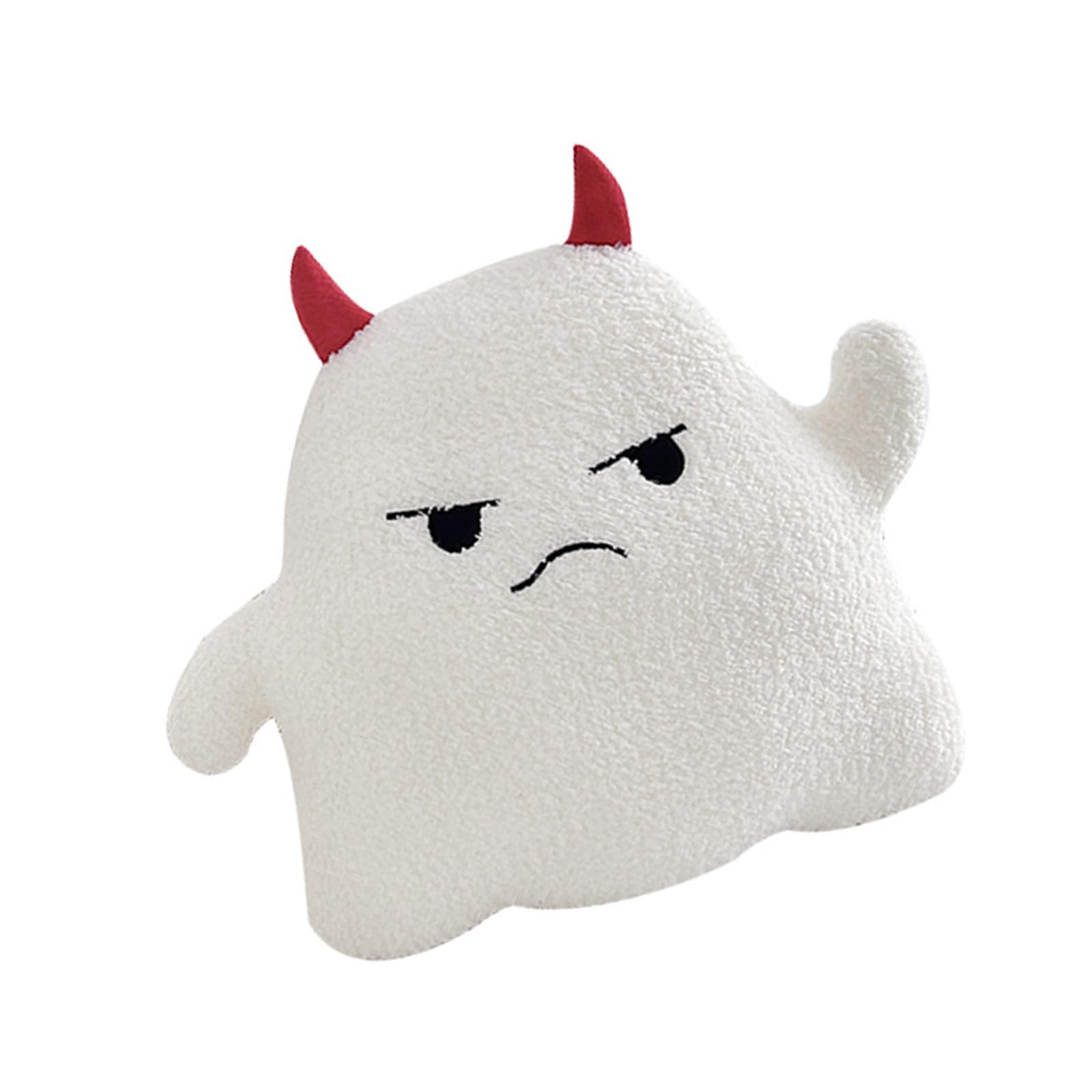 Xinsheinelry Cartoon Devil Plushies Doll Throw Pillow Halloween Plushie Animal Stuffed Toy Cushion for Home Backseat Decors Decorative Devil Plushies Cushion