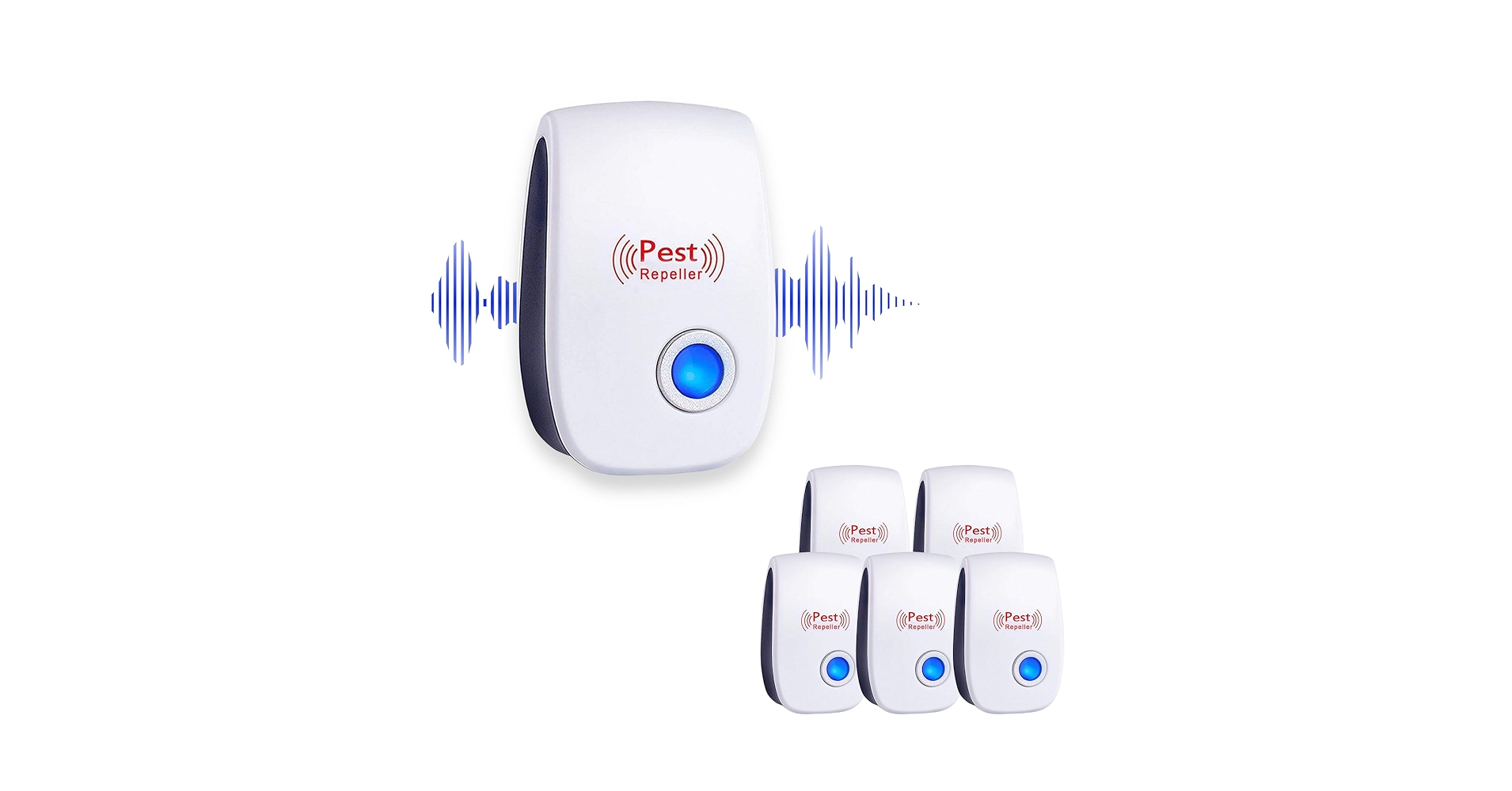 Amazon.co.jp: Ultrasonic Pest Repeller 6 Packs, Indoor Plug