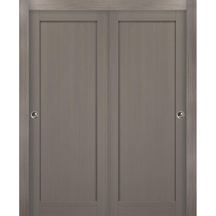 Buy Sliding Closet Bypass Doors 64 x 80 with Hardware Quadro 4111