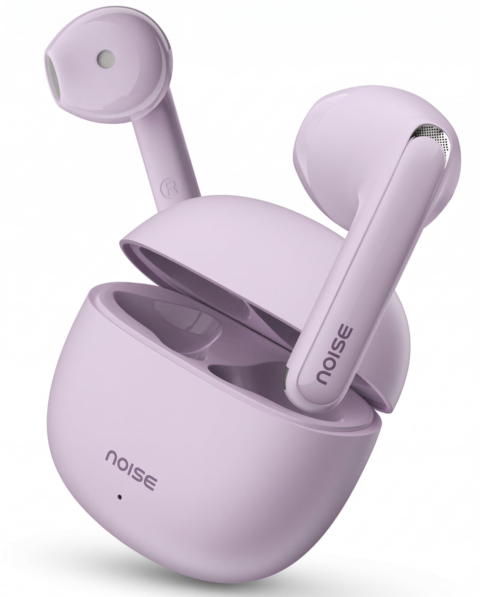 Noise Buds Mini Truly Wireless Earbuds (2026) | Half in-Ear Design | 40H Playtime | Quad Mic ENC for Clear Calls | 13mm Driver | Low Latency Gaming Mode | BT v5.3 | IPX4 Sweat Resistant - Calm Lilac-picture-35