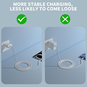 iPhone 17 Pro Charger Fast Charging,2-Pack USB C 40W Dynamic Power Adapter with 60W Max Charger Block Long 10FT USBC Woven Cable Cord Compatible with iPhone 17/Air/16/15 Plus/16/15 Pro Max/AirPods Pro