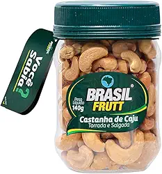Brasil Frutt Castanha de Caju Torrada e Salgada pote 140g