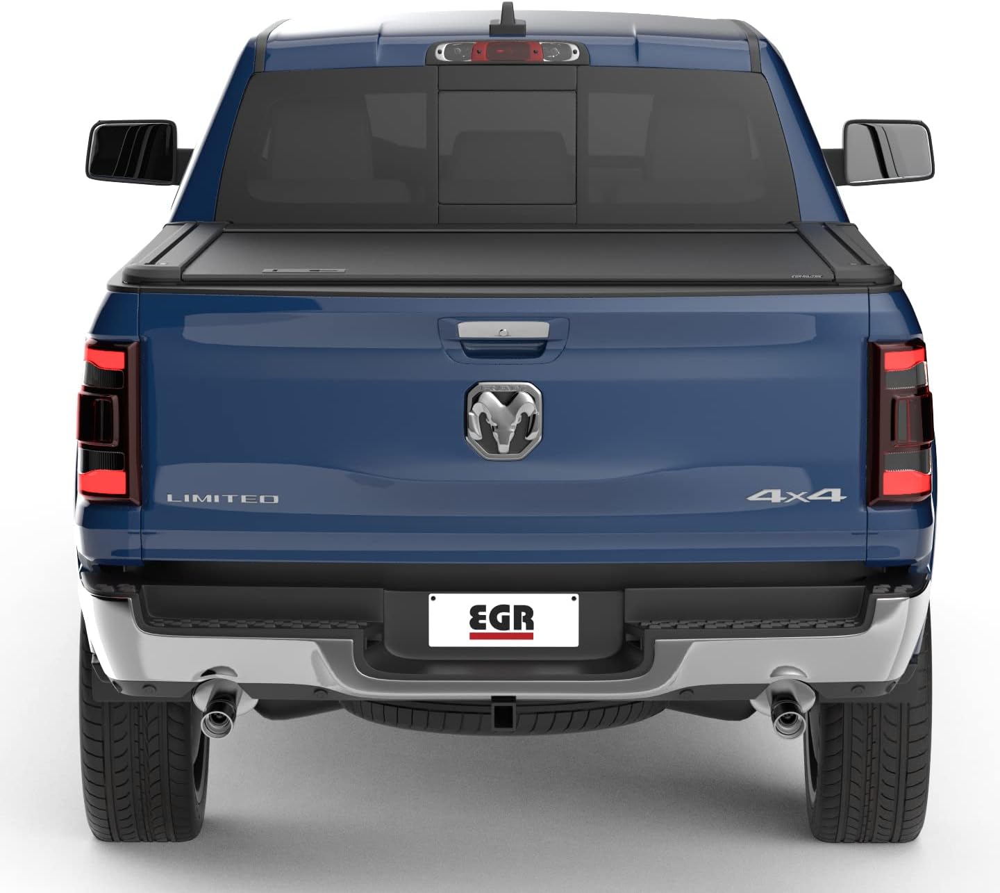 EGR RT038811ML RollTrac Manual Retratable Bed Cover Compatible with Ram 1500 Short Box - Non-RamBox, Black