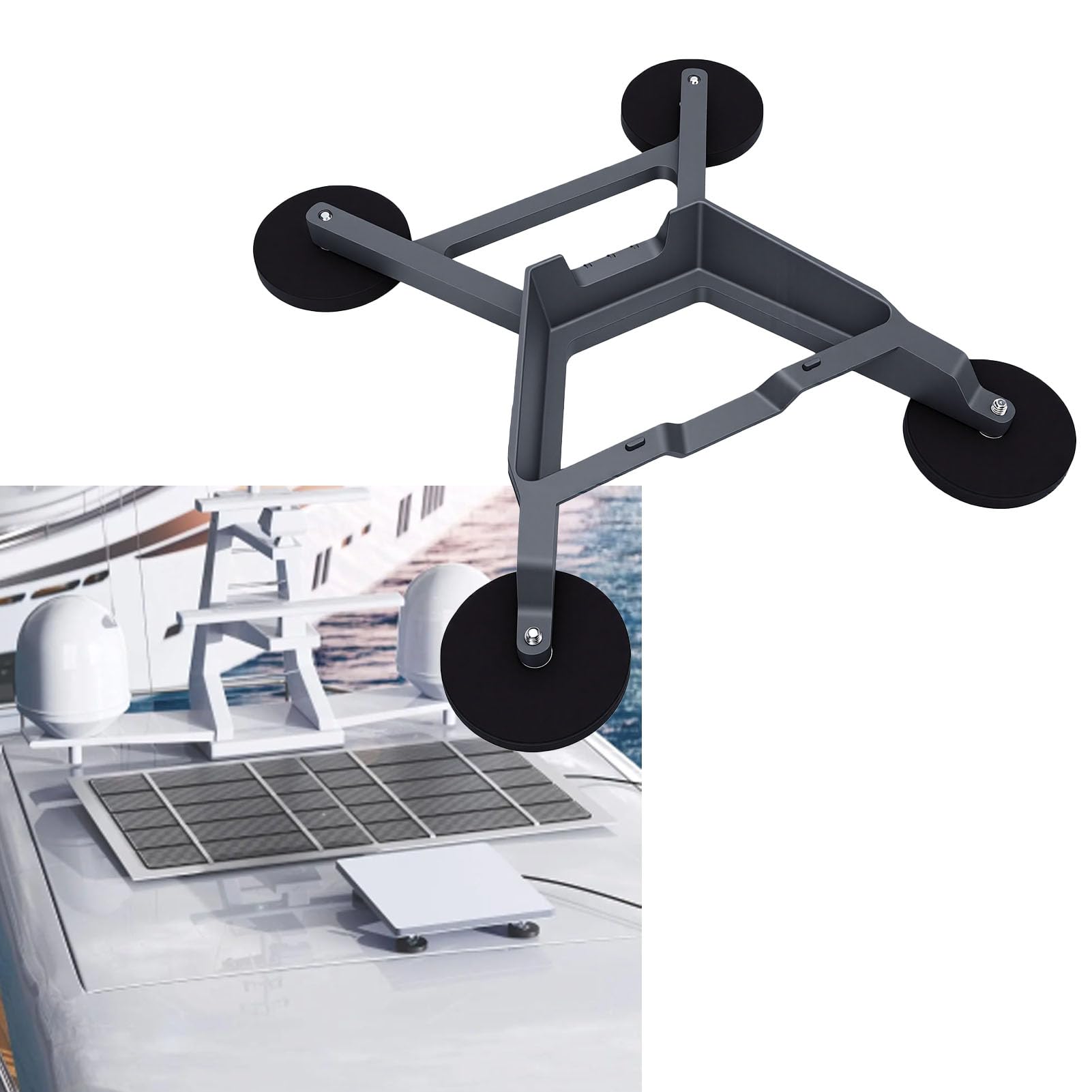 Haofy Magnezyczny Uchwyt Antenowy dla Mini, 4x66lb Trzymania