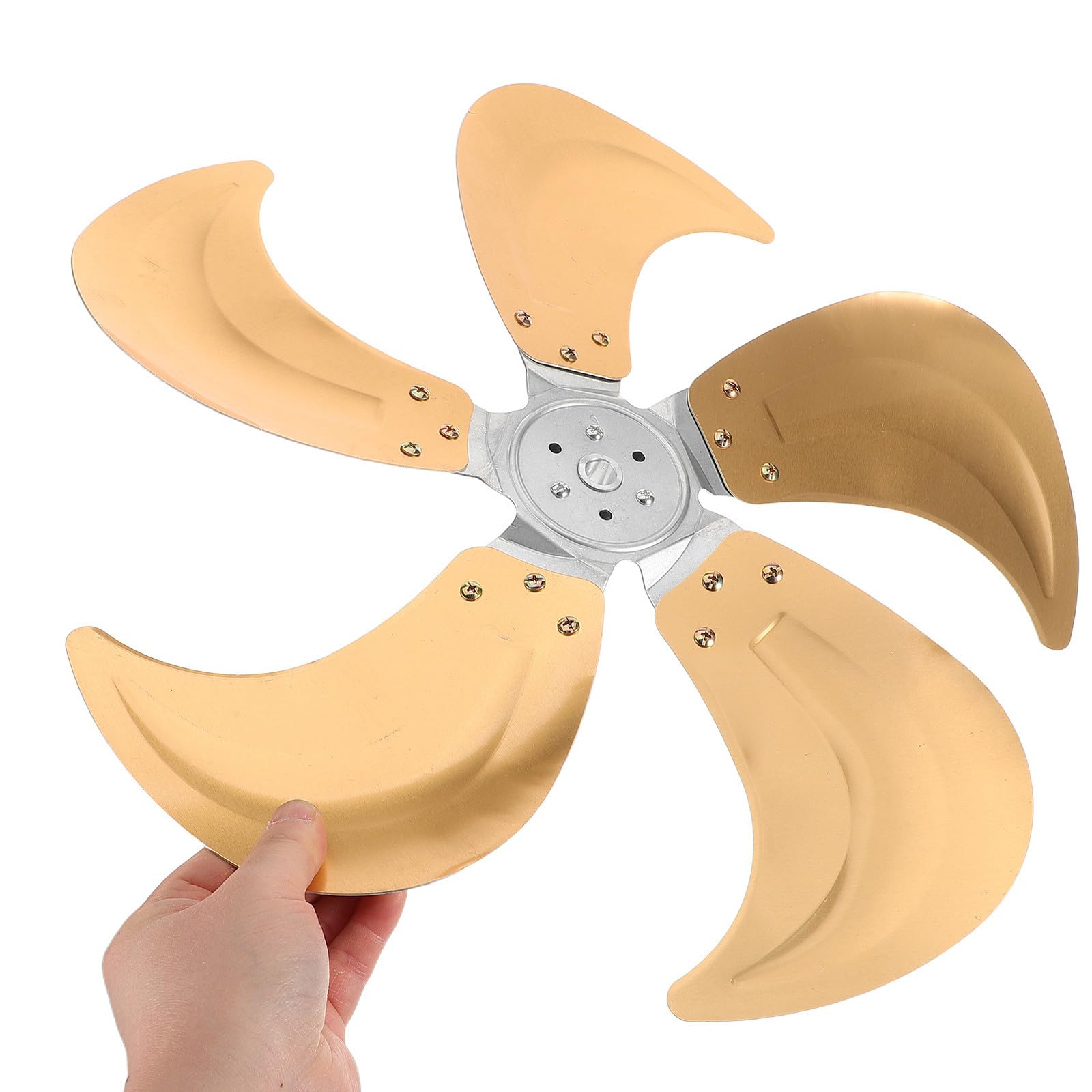 GLEAVI Aluminium Lüfterflügel für Industrieller Standventilator Ersatzteil für Bodenventilator mit Hoher Haltbarkeit und Effizienter Luftzirkulation im Gewerblichen Einsatz