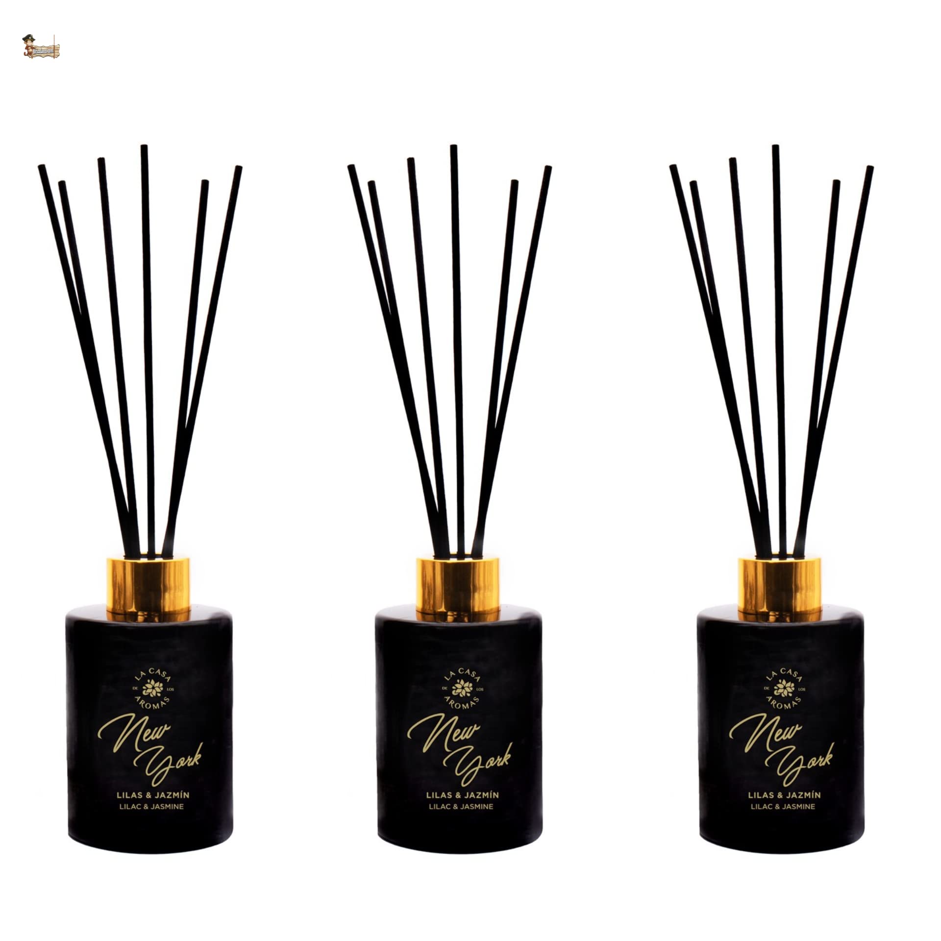 BricoLoco.com. Mikado Travel New York odświeżacz powietrza 100 ml. Bardziej wygodny i bezpieczny niż świece. Odświeżacz powietrza do domu, domu, pokoju. Drzewny zapach kwiatu (3)