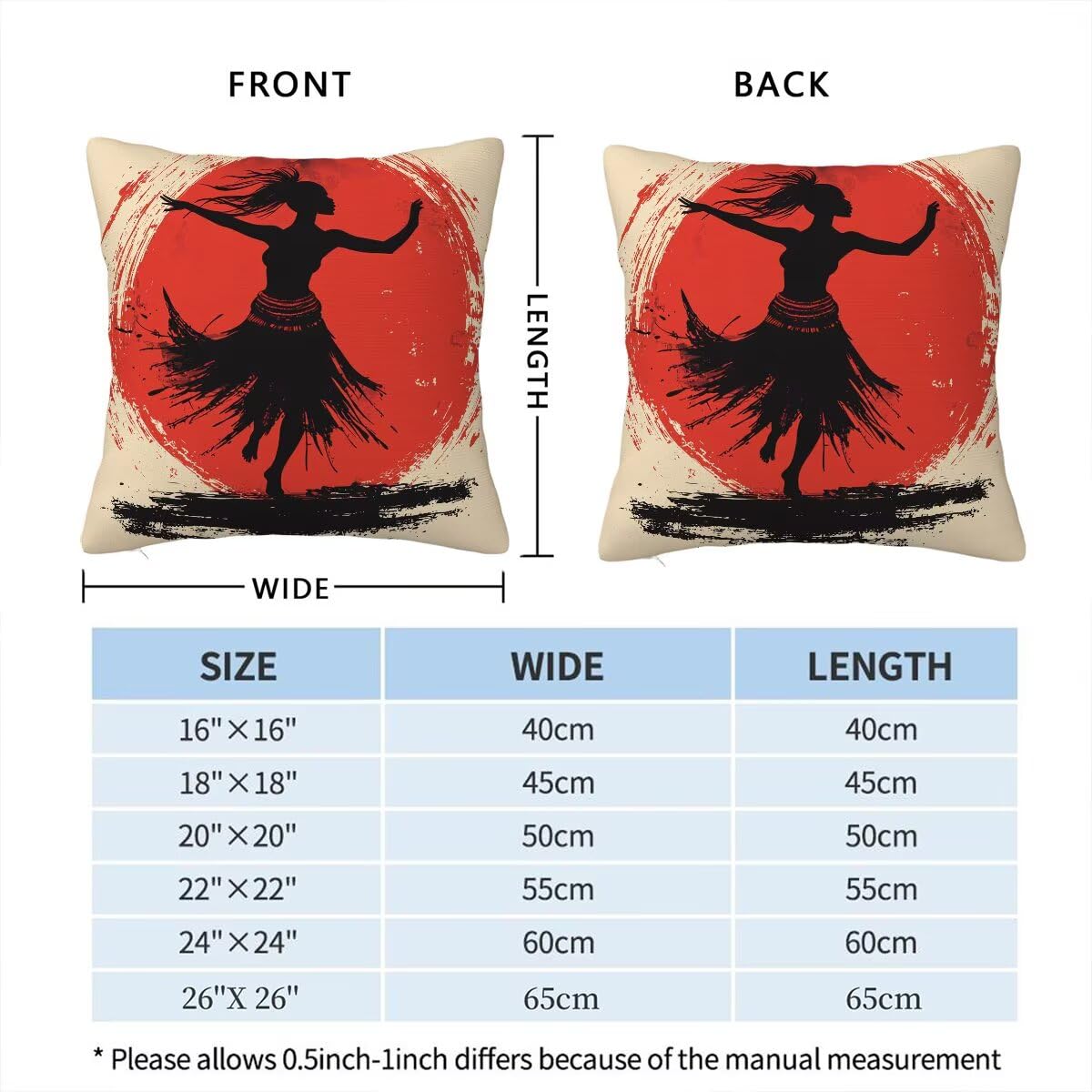 Federe Cuscini Divano 55x55 cm, Crema Cuscini per Divano, Velluto Federe Cuscino Letto Impermeabili Set da 4, Copricuscini Animato Motivo con Cerniera Invisibile Design per Sofá, Regalo Donna S-85
