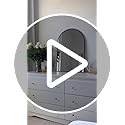 WLIVE Black Dresser with 6 Drawer, 59" Wide Chest of Drawers for Bedroom, Wood Long Nightstand with Drawers, Modern Large Storage Tower Unit, Closet Store Organizer for Living Room