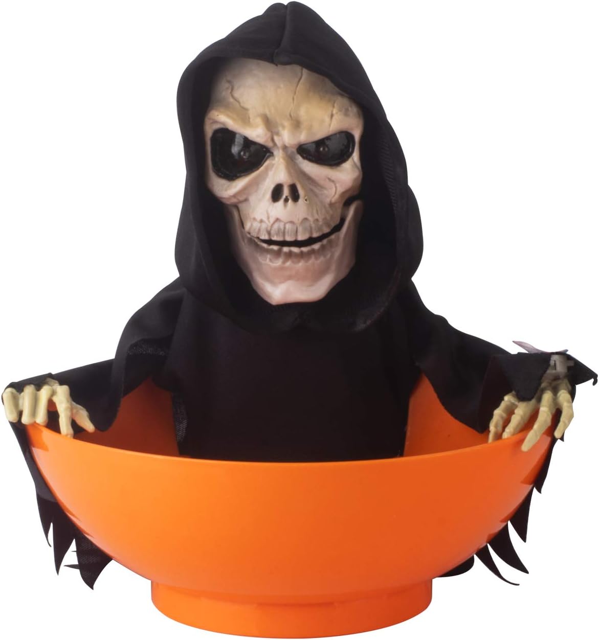 ITART Halloween Candy Bowl Dish Grim Reaper Animated Candy Bowls Halloween Decorations for Treat or Trick Candy Holder Container