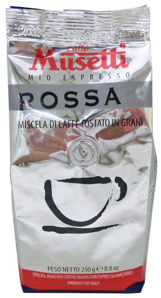 Amazon | Musetti(ムセッティー) ロッサ コーヒー 250g(豆) | Caffè 