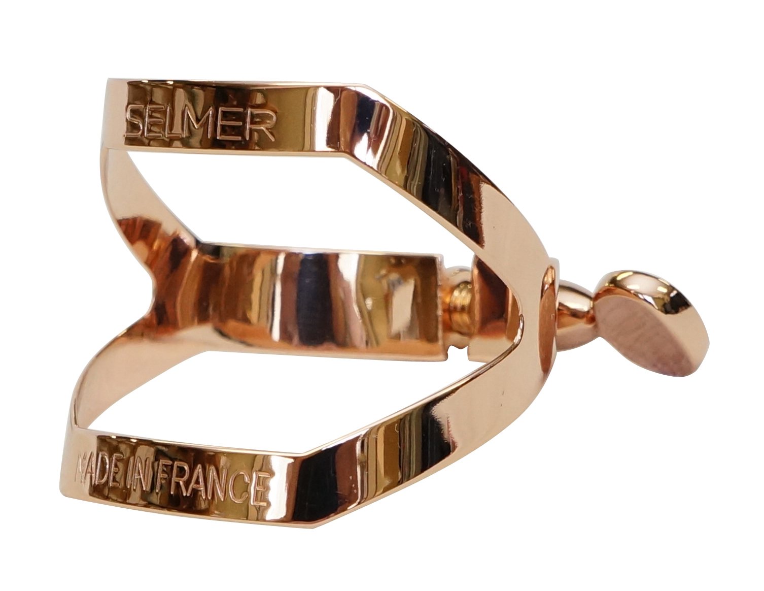 SELMER　バリトンサックス　リガチャー　ピンクゴールド Selmer 純正リガチャー ピンクゴールド バリトン用のサックス通販